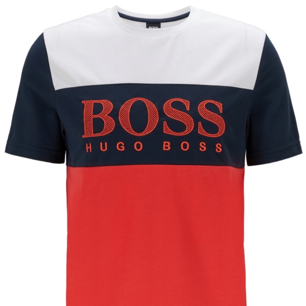 NWT Hugo Boss Colour-Block T-Shirt